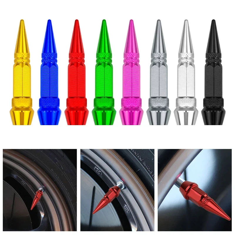 Universal Bullet Head Screws for Tires and Valves