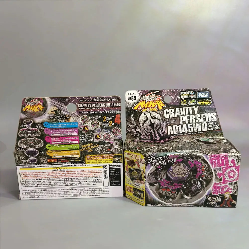 Takara Tomy Beyblade Burst Gravity Perseus (Destroyer) with Metal Fusion Parts