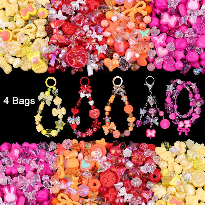 Candy Color Acrylic Beads for DIY Jewelry