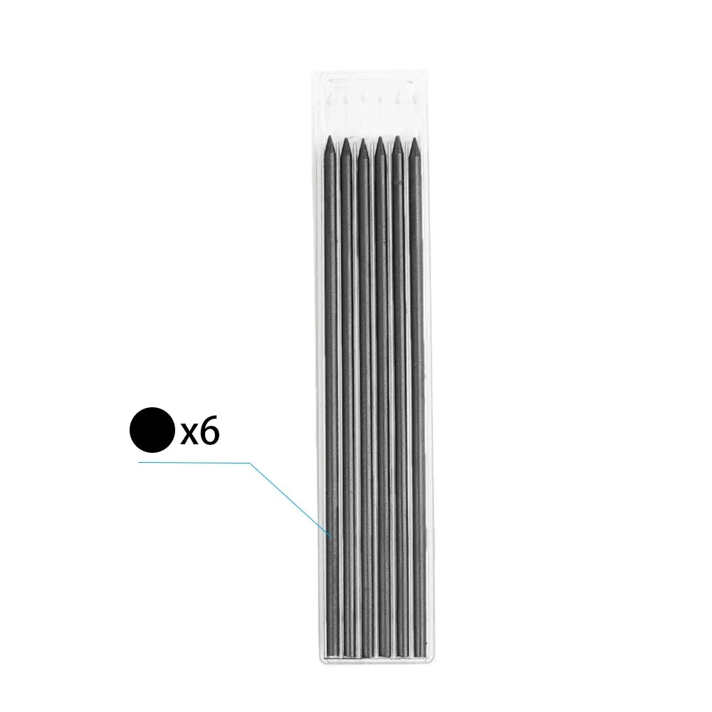 Precision Carpenter's Mechanical Pencil with Integrated Sharpener
