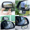 360-Degree Rotating Blind Spot Mirror for Cars