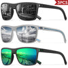 Polarized Square Sunglasses with UV400 Protection