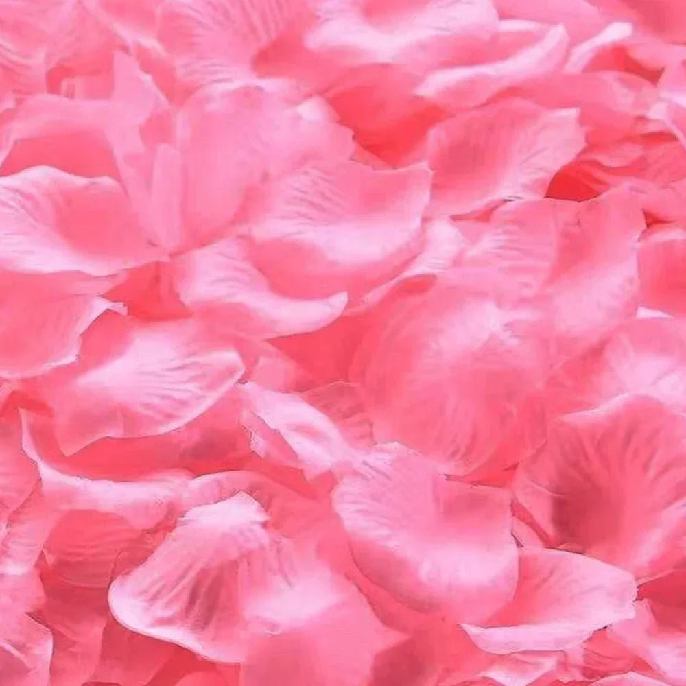 Soft Silk Artificial Rose Petals (25 Colors)