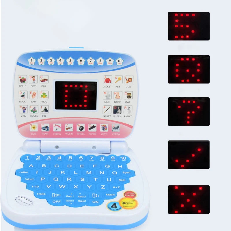 Mini Educational Learning Laptop for Kids