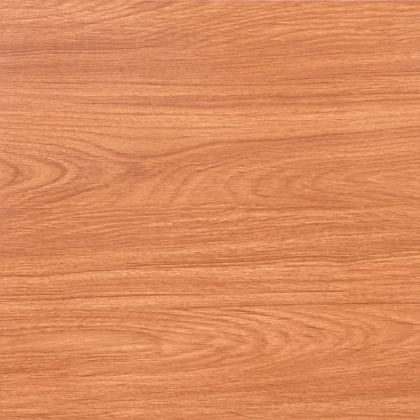 Primer plano de la textura de tablones de vinilo de madera de color marrón rojizo cálido.