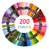 Cotton Embroidery Floss Assortment with 36 Skeins