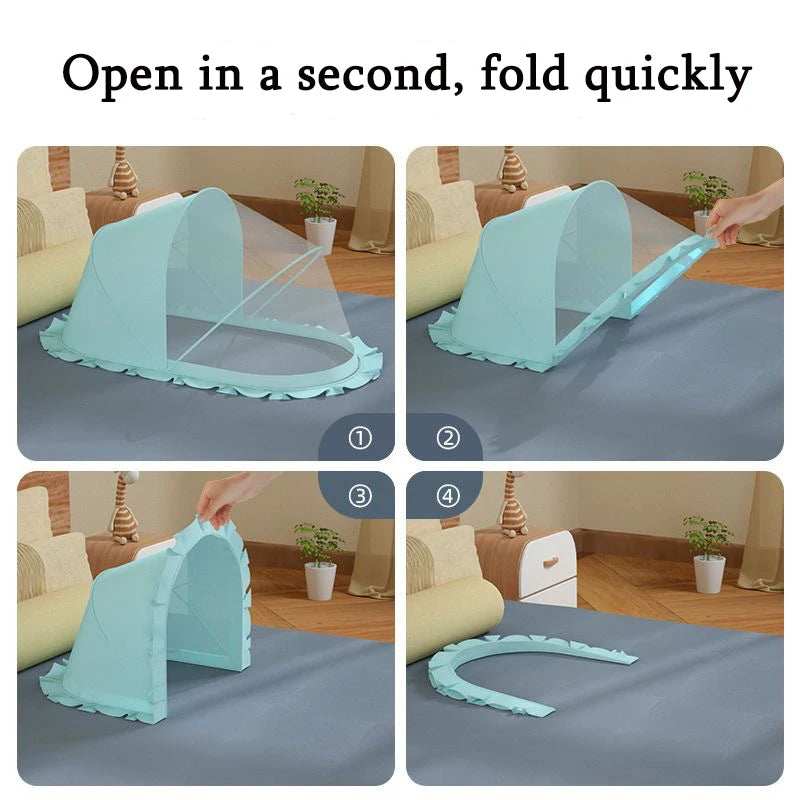 Foldable Baby Mosquito Net Canopy Stand