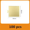 Gold Mini Cake Boards for Desserts & Pastry Display