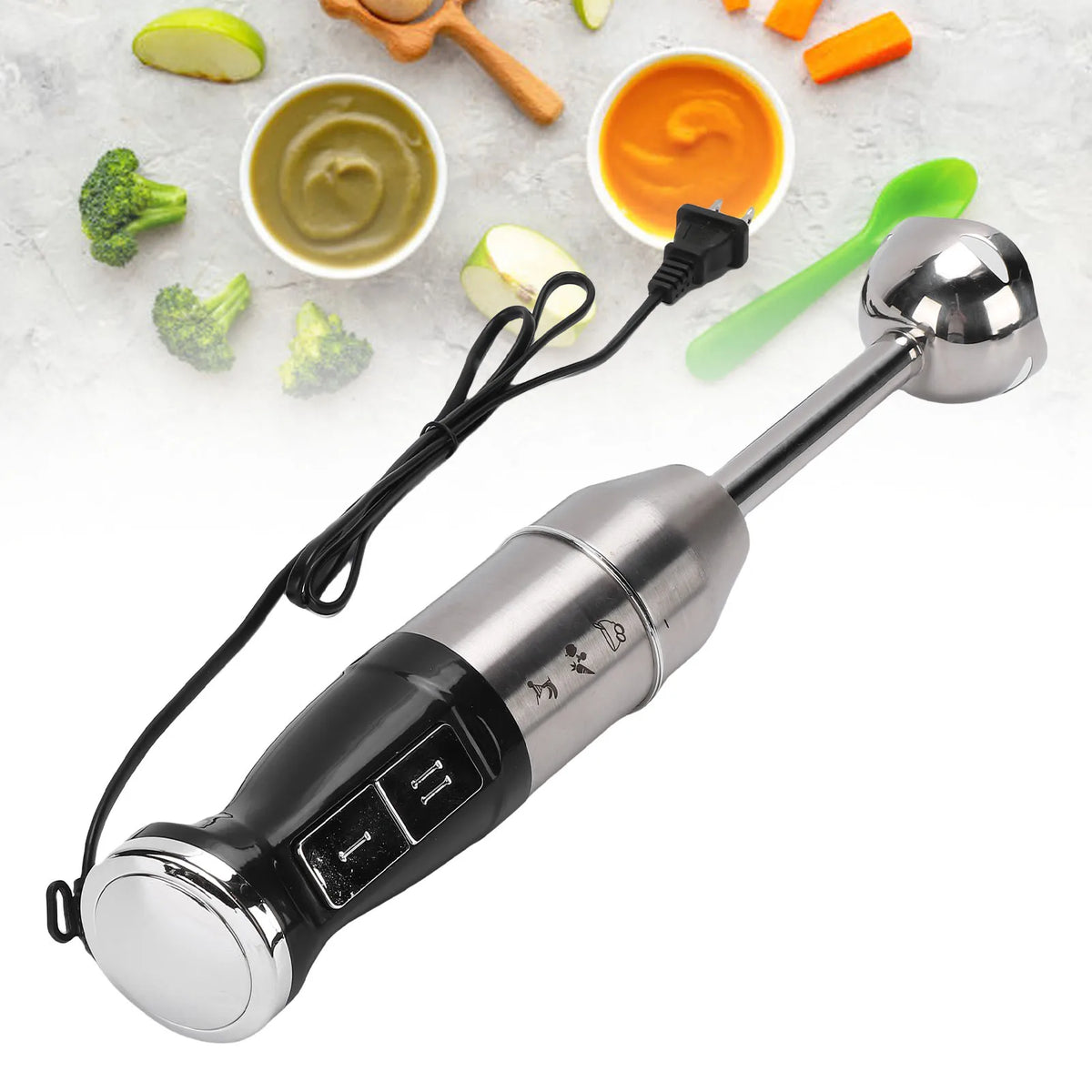 Powerful Handheld Immersion Blender