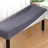 Stretchable Bench Seat Cover – Washable Dust-Proof Furniture Protector