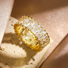 Classic Baguette Cubic Zirconia Ring