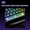 JadeStone 67-Key Wireless Mechanical Keyboard with IMD-Tech Keycaps