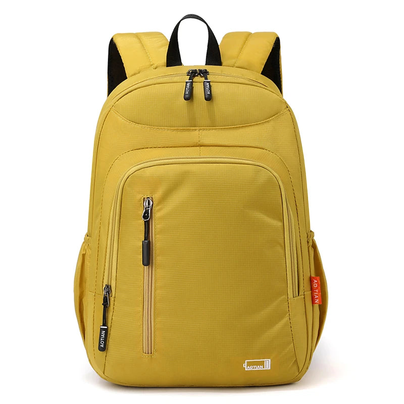 Water-Resistant Oxford Daypack for Women with Laptop Compartment