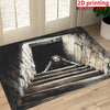 Halloween Clown Doormat for Entryway Decor