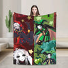 Cozy Circus Throw Blanket – Soft Fleece Plush for Year-Round Comfort
