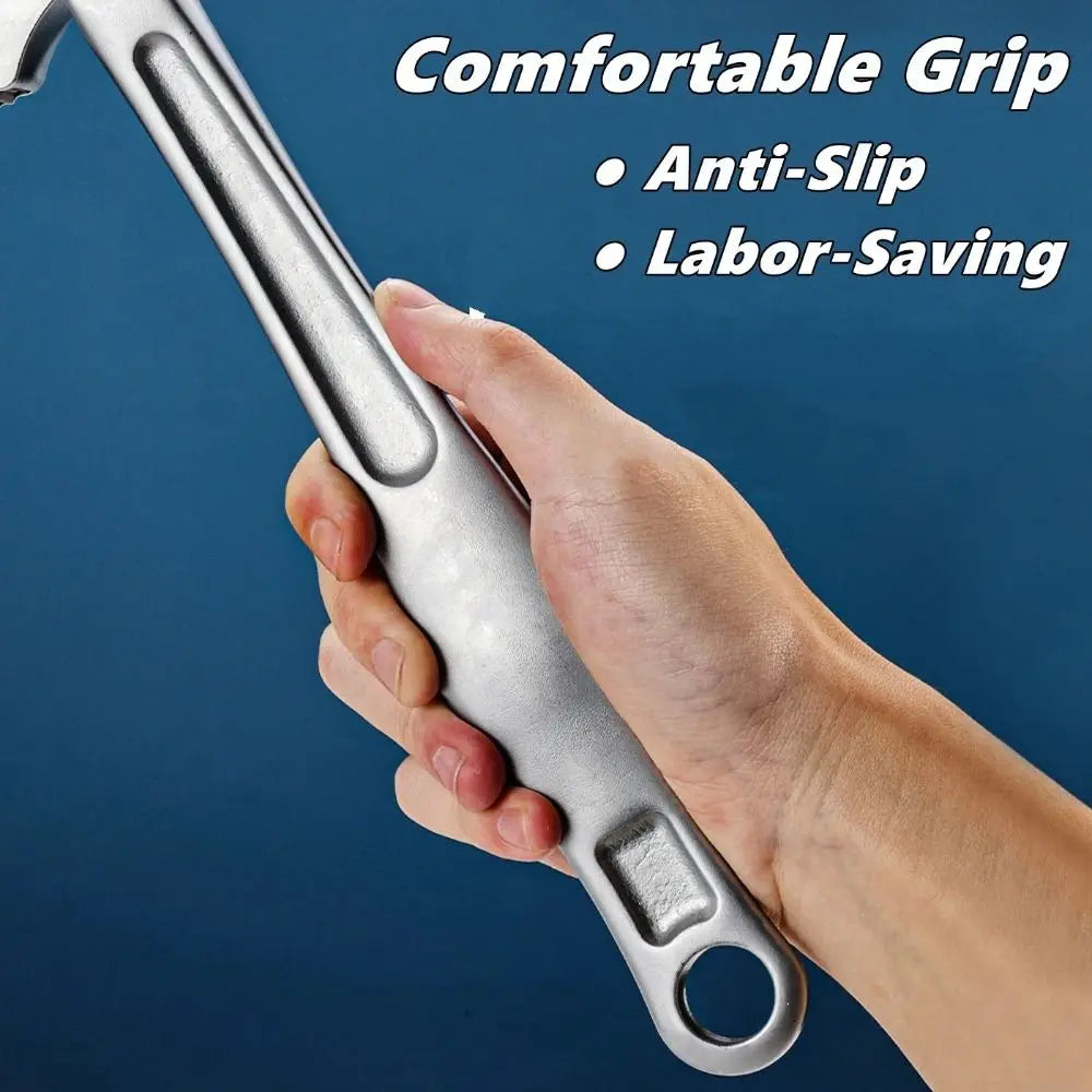 Heavy-Duty Adjustable Crab Claw Wrench