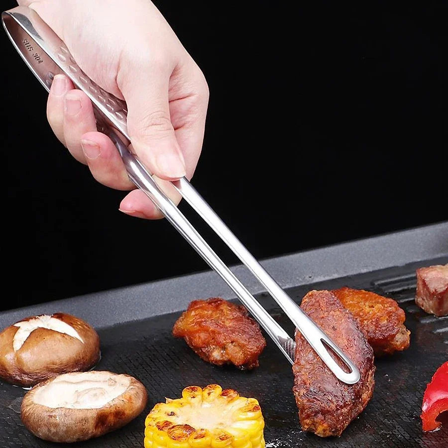 Pinces de Cuisine en Acier Inoxydable Haute Résistance pour Griller et Servir