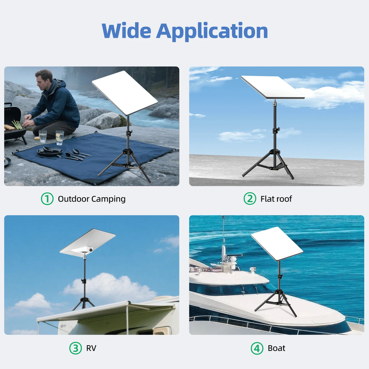 Adjustable Aluminum Tripod Stand for Starlink Mini