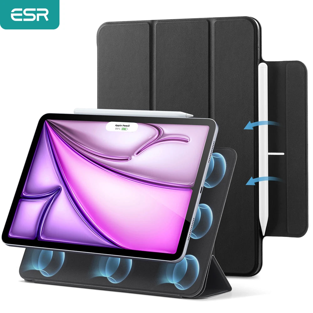 Magnetic Folio Case for iPad Air 11 Inch with Auto Wake/Sleep