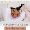 Satin Anti-Wrinkle Beauty Pillow with Cervical Support