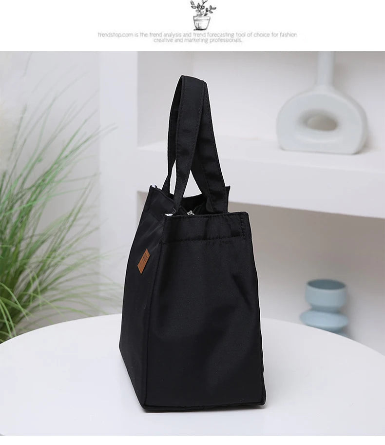 Insulated Lunch Bag with Top Handle for Work