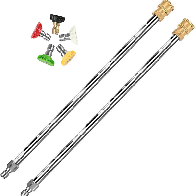 Stainless Steel Pressure Washer Extension Wand with Quick Connect