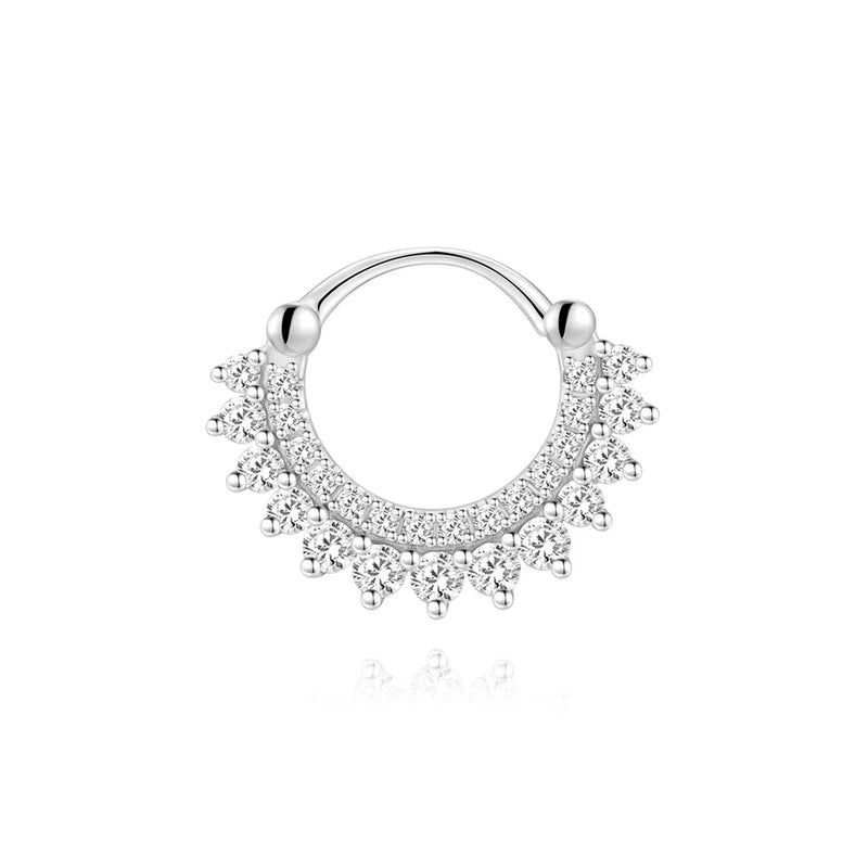 925 Sterling Silver Moissanite Bowknot Stud Earrings
