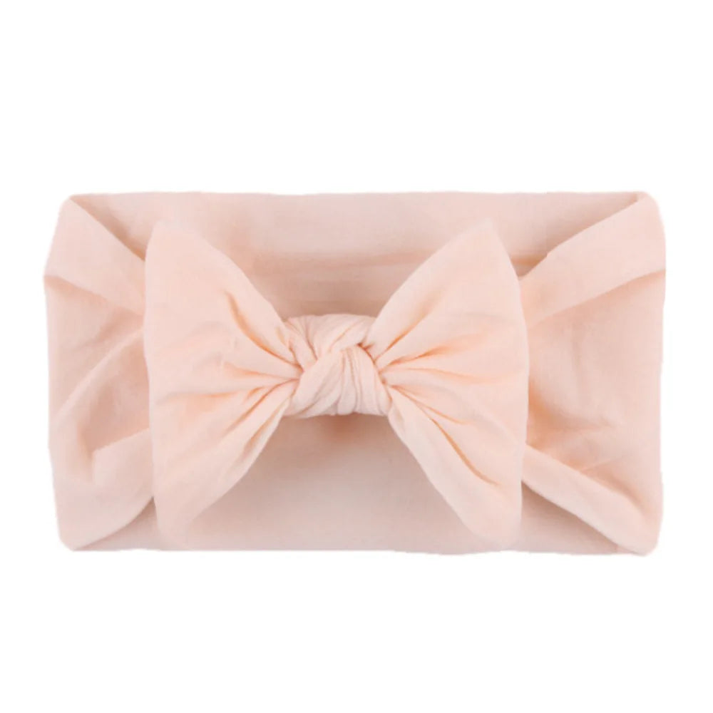 Soft Stretch Baby Bow Headbands