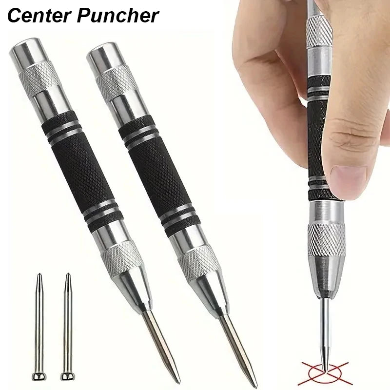 Automatic Center Punch with Spring-Loaded Mechanism