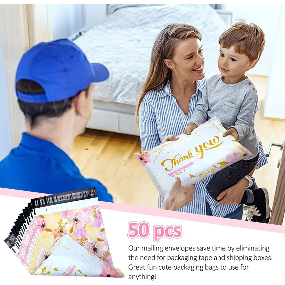 Sturdy Poly Mailers for Shipping Clothing and Essentials