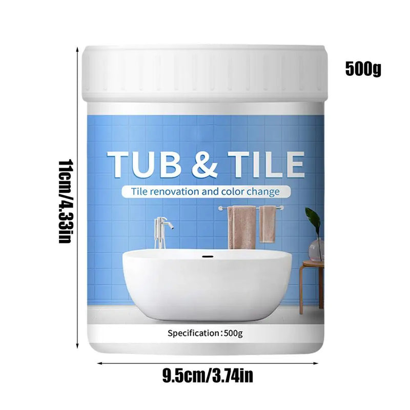 Kit de Pintura para Reforzar Azulejos y Bañeras de Secado Rápido