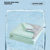 Summer Cooling Blanket with Breathable Polyester Fabric