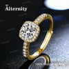 D-Color Moissanite Solitaire Ring in 925 Sterling Silver