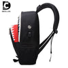 Shark Luminous USB Backpack with Anti-Theft Design