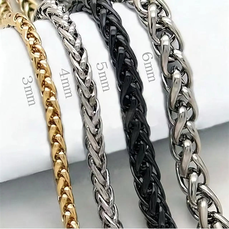 Twisted Rope Chain Necklace