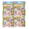 A package of Sylvanian Families Tea Party Babies blind bag collectible figures featuring various animal characters.