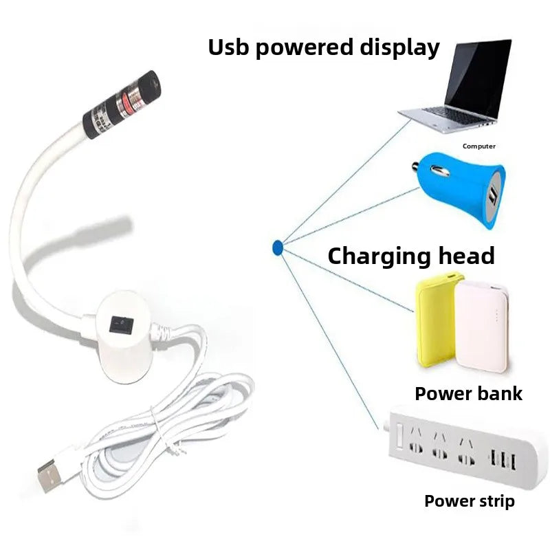 USB Laser Positioning Light with Magnetic Base