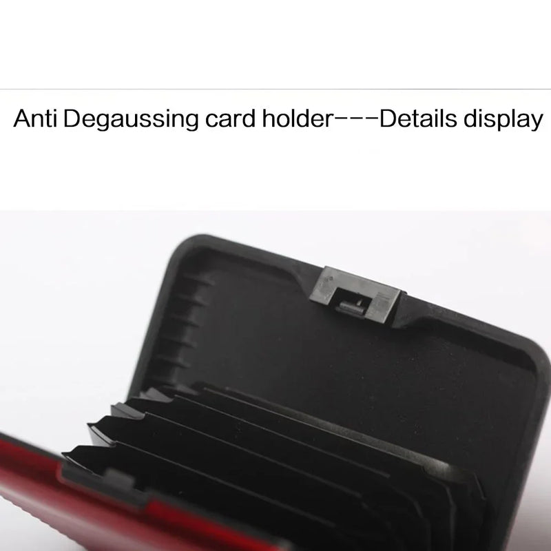 Slim RFID-Blocking Aluminum Card Wallet