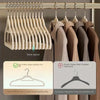 Stainless Steel Non-Slip Hangers for Wet & Dry Clothes (Set of 5)