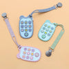 Baby Teething Gloves with Cartoon Bear Design