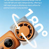 Portable Rechargeable Mini Handheld Fan with 5 Speeds & LED Display