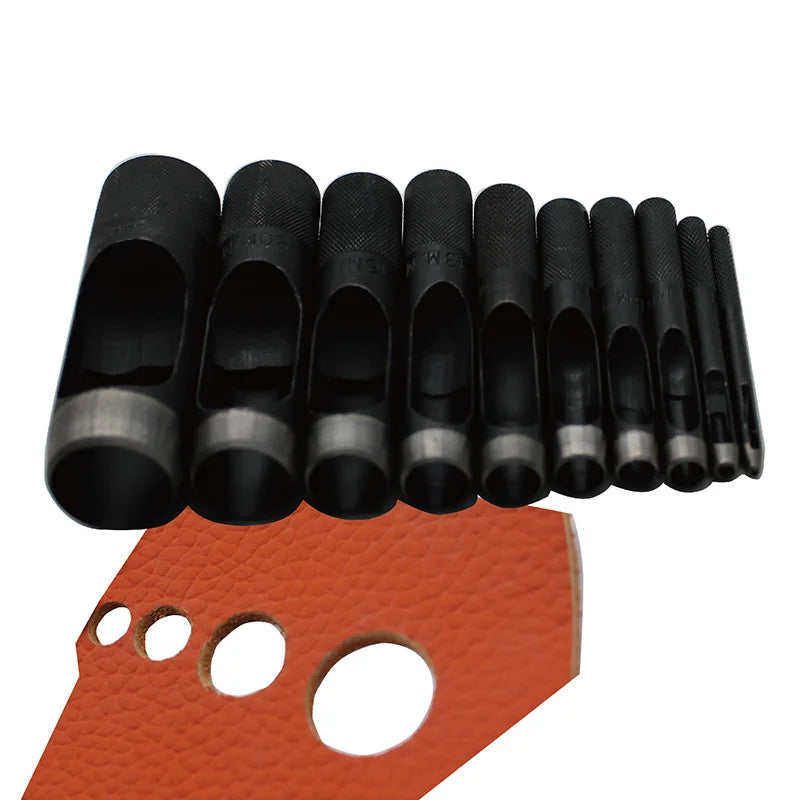 Professional Leather Hole Punch Set, 1-25mm