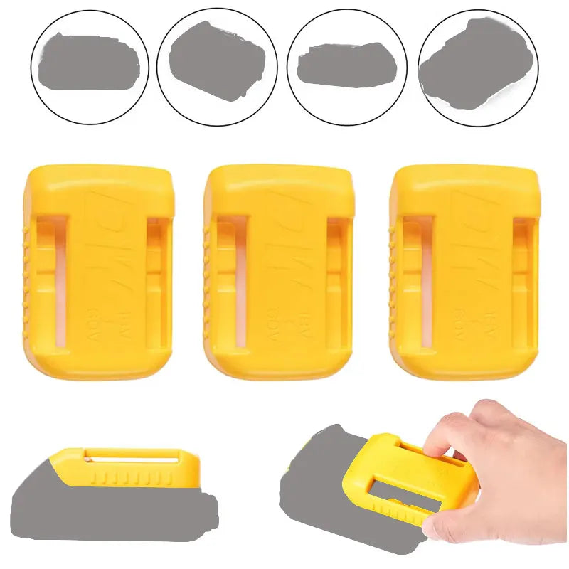 Wall Mount Battery Holder for Power Tool Batteries