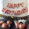 Happy Birthday Foil Balloon Set with Banner