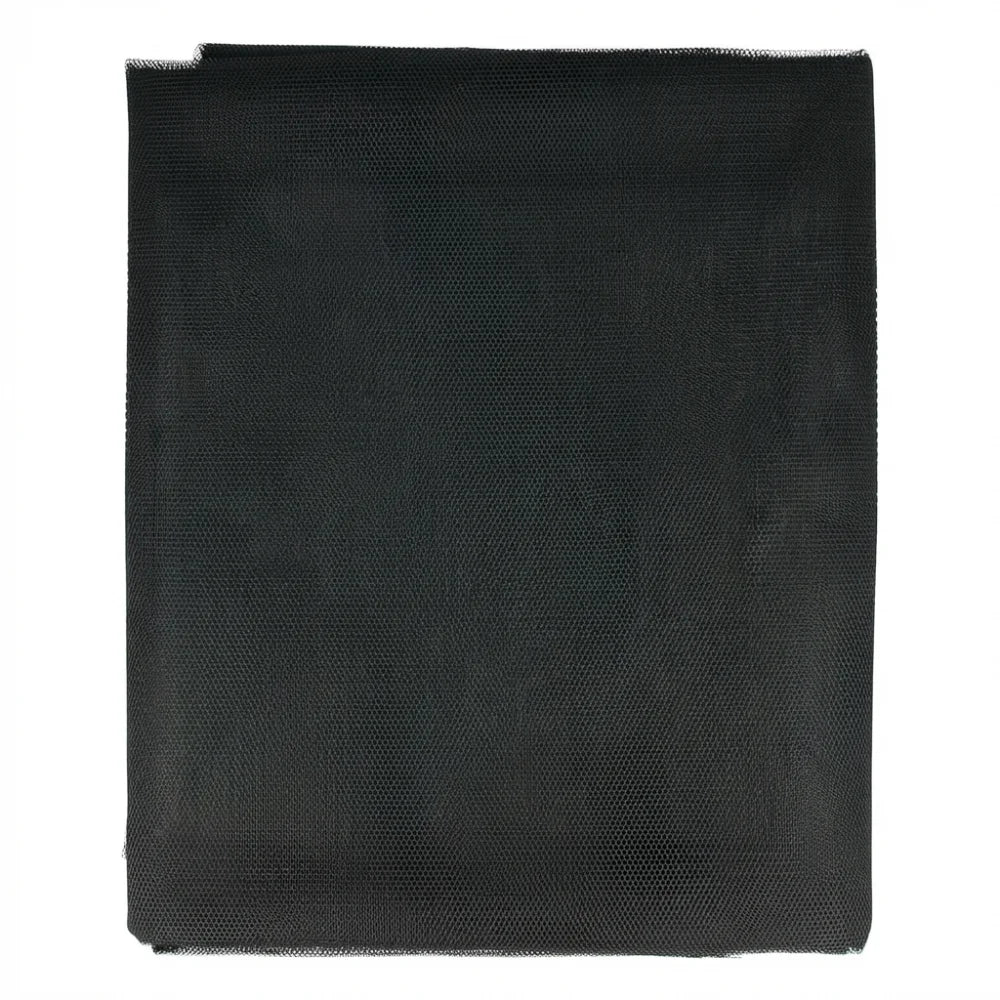 Black ultra-fine mesh garden plant protection netting.