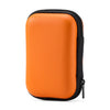 Orange hard EVA protective case for a SanDisk Extreme portable SSD