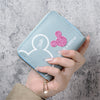 Adorable Cartoon Mini Wallet with Coin Pocket