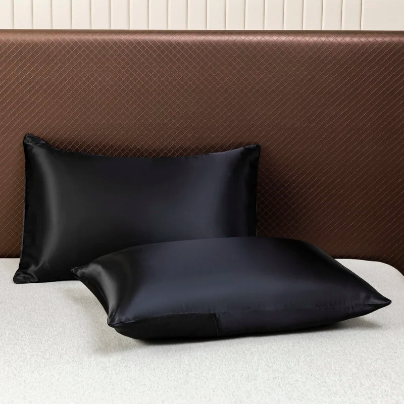 Luxury Satin Bedding Set with Fitted Sheet and Pillowcases