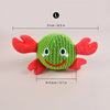 Interactive Monster & Crab Dog Chew Toy