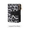 Women's Retro Tri-Fold Wallet with Large Capacity and Dual Zippers